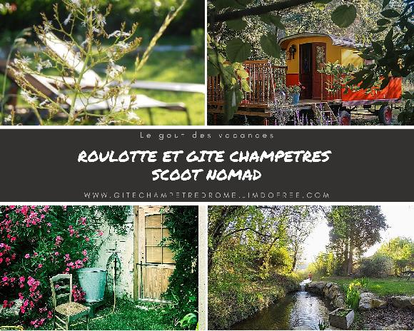 Où se loger la veille du départ <br/>ou le jour de votre retour de balade ?<br/>Roulotte ou Gite ?